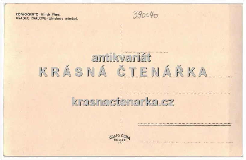 HRADEC KRÁLOVÉ, Ulrichovo náměstí
