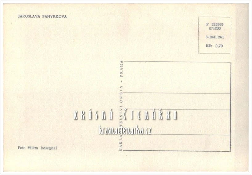 JAROSLAVA PANÝRKOVÁ