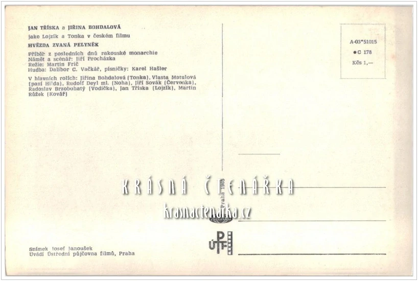 JIŘINA BOHDALOVÁ a JAN TŘÍSKA