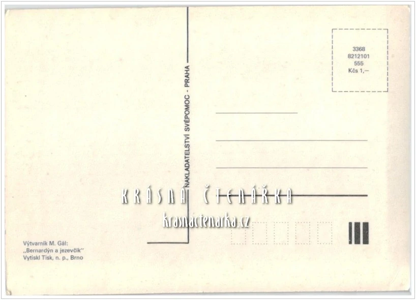 BERNARDÝN A JEZEVČÍK (il. Gál Martin)