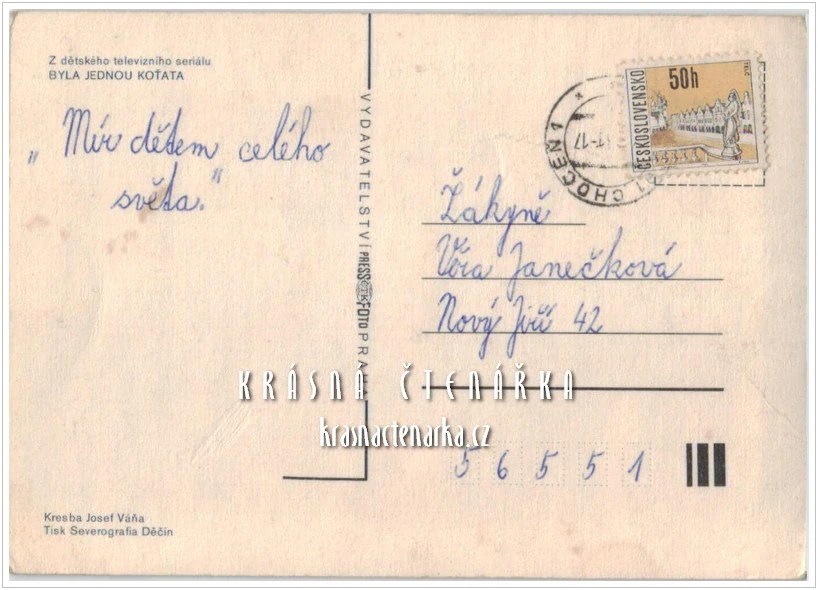 BYLA JEDNOU KOŤATA (il. Váňa Josef)