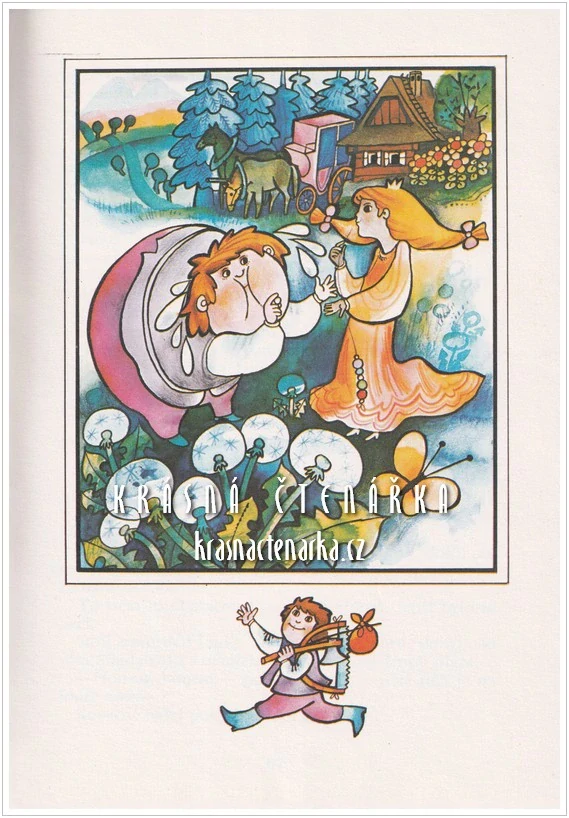 O VOUSATÉ PRINCEZNĚ a jiné pohádky (Čečetka František, il. Lysková Jolanta)