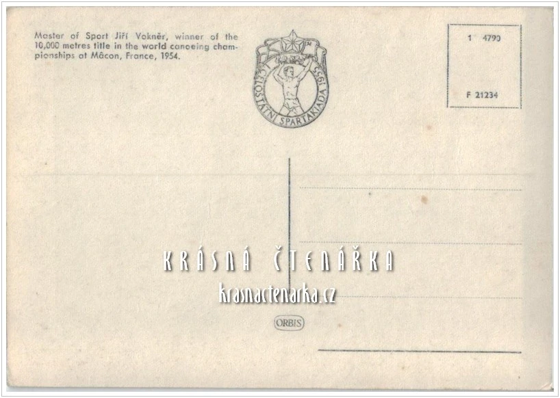 Kanoista JIŘÍ VOKNĚR