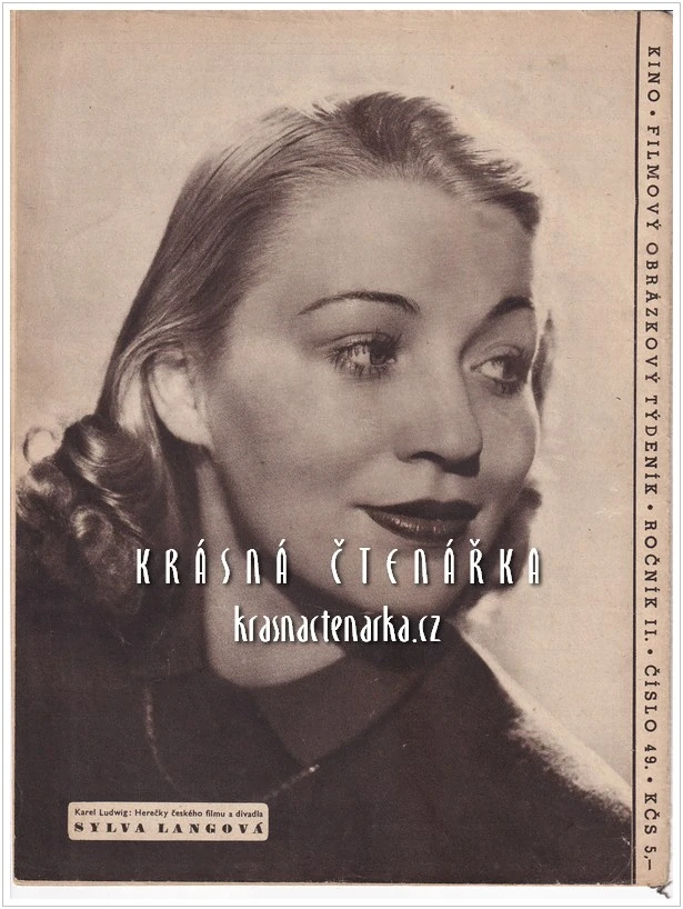 Časopis KINO 1947/49 (Sylva Langová)