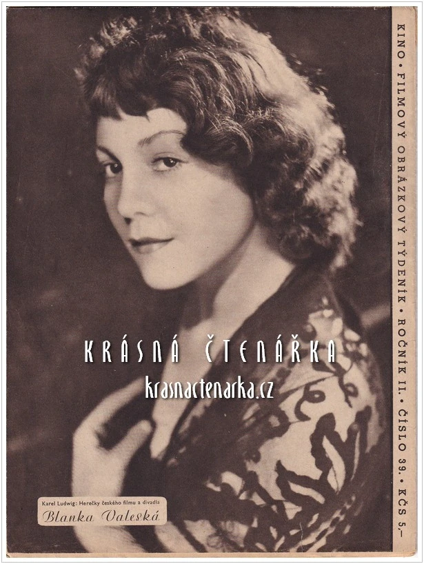 Časopis KINO 1947/39 (Film Tři kamarádi a Irena Kačírková a Blanka Valeská)