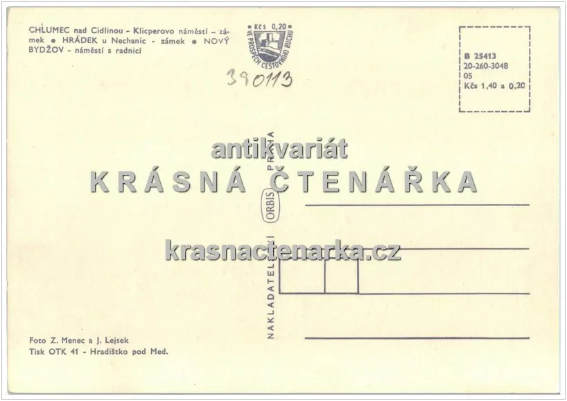 CHLUMEC NAD CIDLINOU