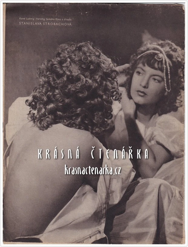 Časopis KINO 1947/01 (Stanislava Strobachová)