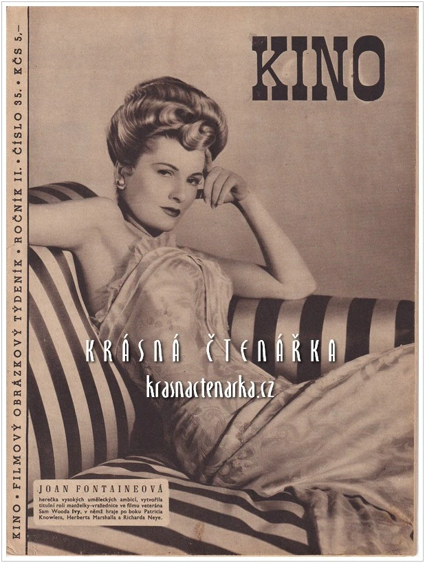 Časopis KINO 1947/35 (Soňa Červená)