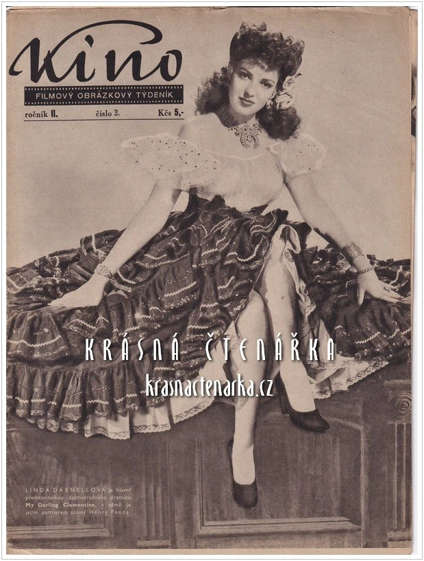 Časopis KINO 1947/03 (Marie Glázrová)