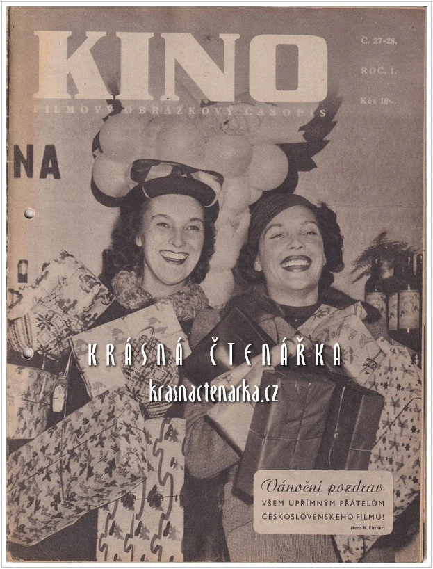 Časopis KINO 1946/27-28 (Milada Mladová)