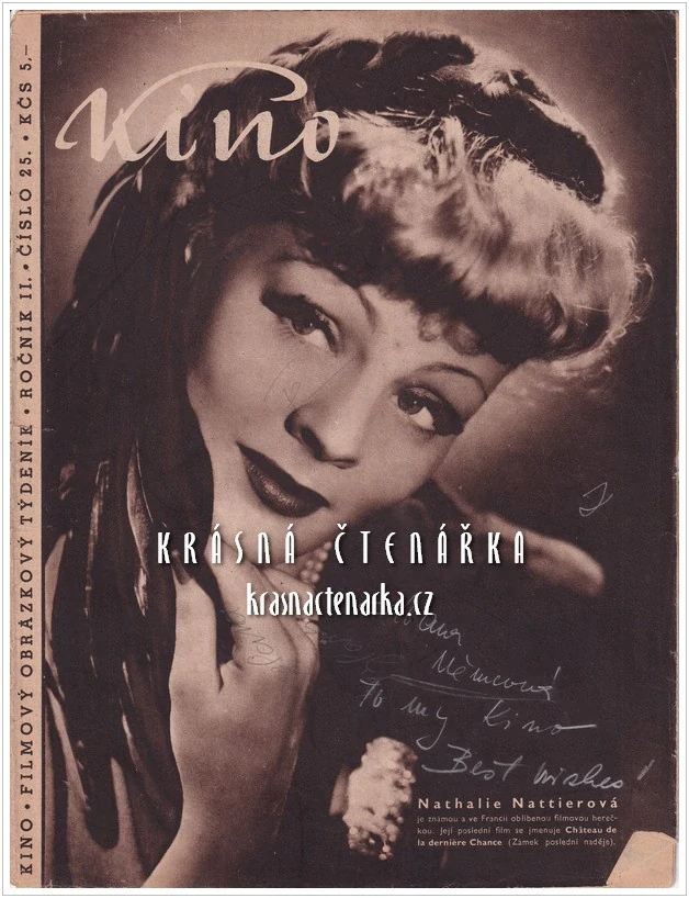 Časopis KINO 1947/25 (Vlasta Matulová)