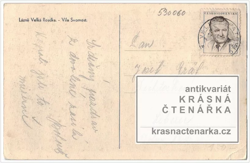 VELKÁ ROUDKA, Lázeňská vila Svornost