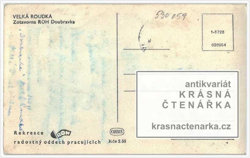 VELKÁ ROUDKA, Lázeňská vila  a restaurace Doubravka