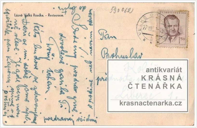 VELKÁ ROUDKA, Lázeňská vila  a restaurace Doubravka