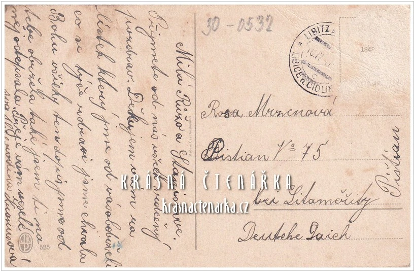 VELIKONOČNÍ pohlednice s narcisy