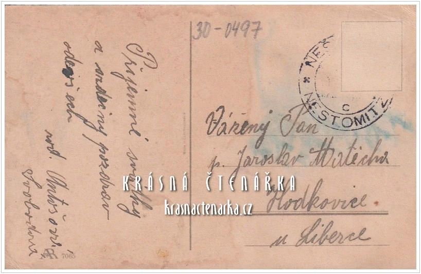 VELIKONOČNÍ pohlednice se zvonem