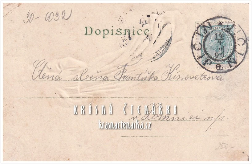 VELIKONOČNÍ pohlednice s andělem