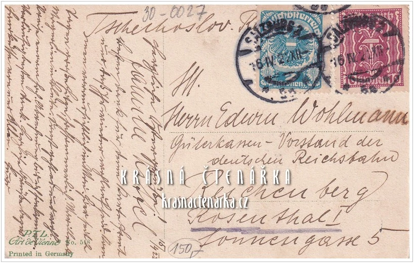 VELIKONOČNÍ pohlednice s kuřátky 