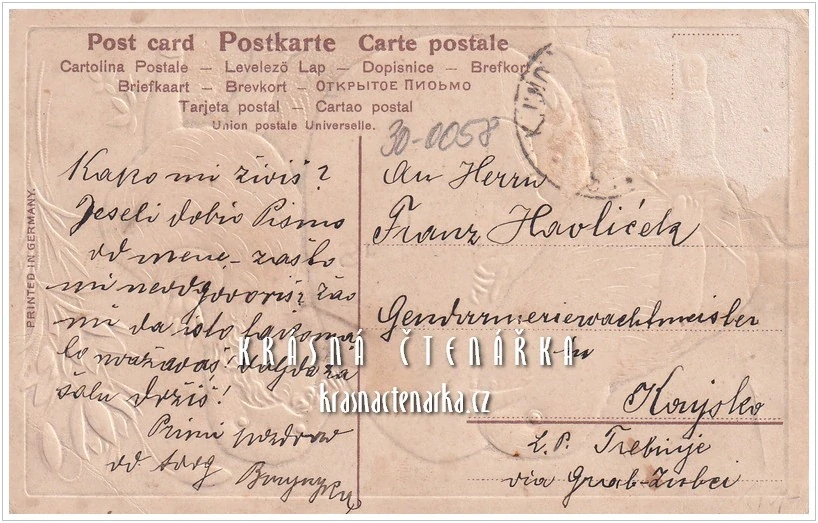 VELIKONOČNÍ pohlednice 