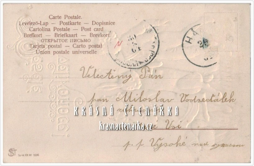 VELIKONOČNÍ pohlednice a děti se zajíčkem