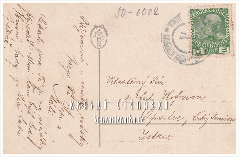 VELIKONOČNÍ pohlednice a malý malíř