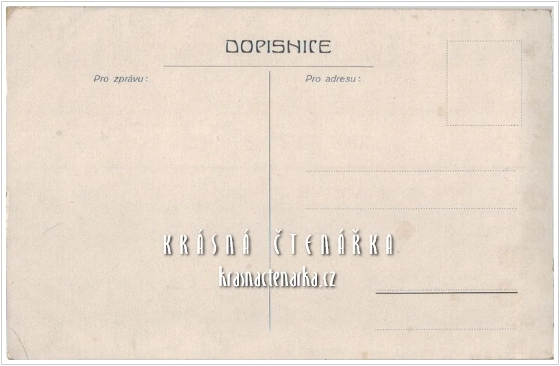 VELIKONOČNÍ pohlednice a dívka s ovečkou