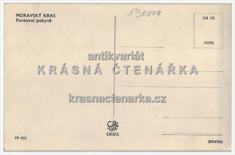 PUNKEVNÍ JESKYNĚ, Moravský kras