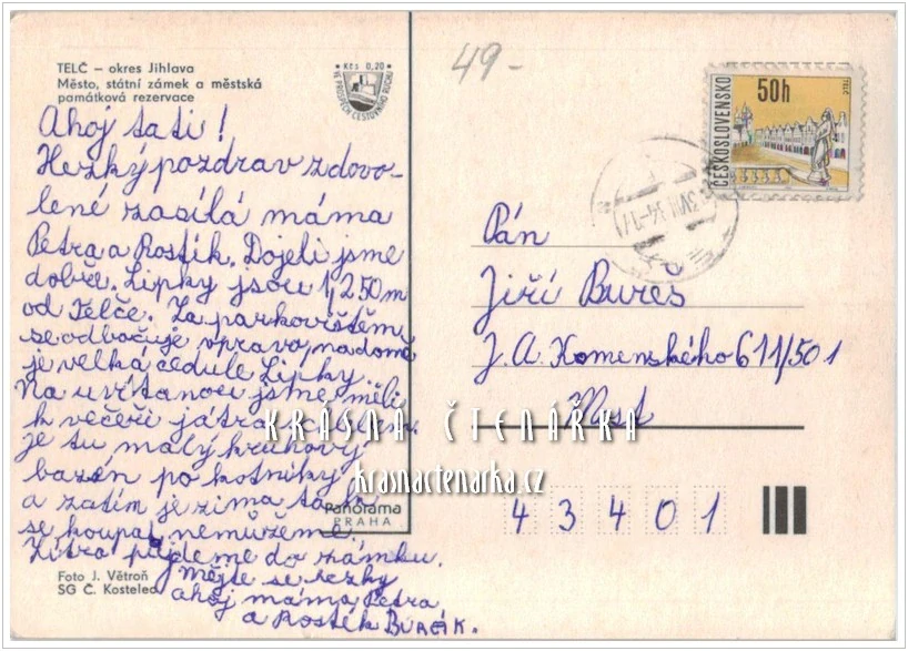 TELČ, Zámek a městská památková rezervace