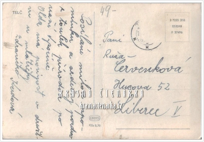 TELČ, Náměstí Zachariáše z Hradce (býv. náměstí Míru)