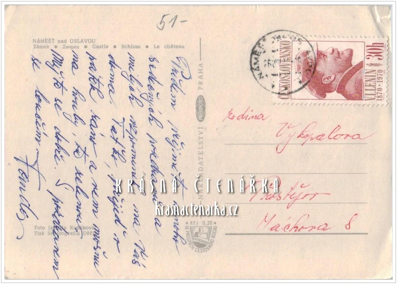 Zámek NÁMĚŠŤ NAD OSLAVOU