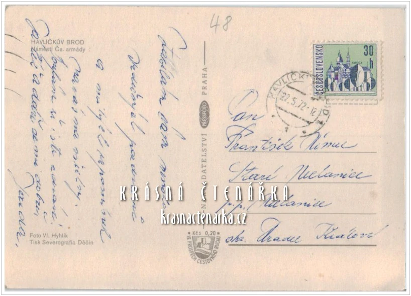 HAVLÍČKŮV BROD, Havlíčkovo náměstí. býv. náměstí Čs armády