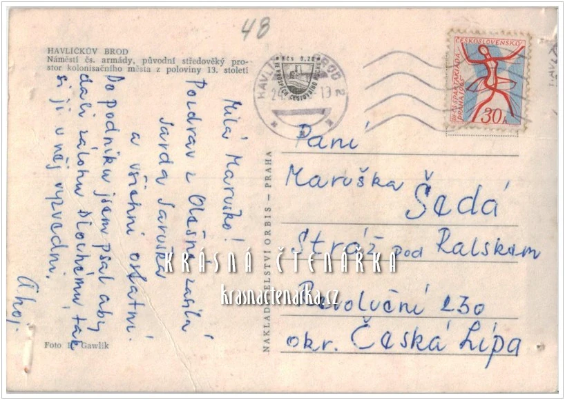 HAVLÍČKŮV BROD, Havlíčkovo náměstí. býv. náměstí Čs armády