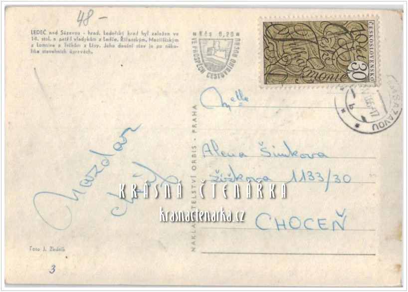 LEDEČ NAD SÁZAVOU a hrad Ledeč