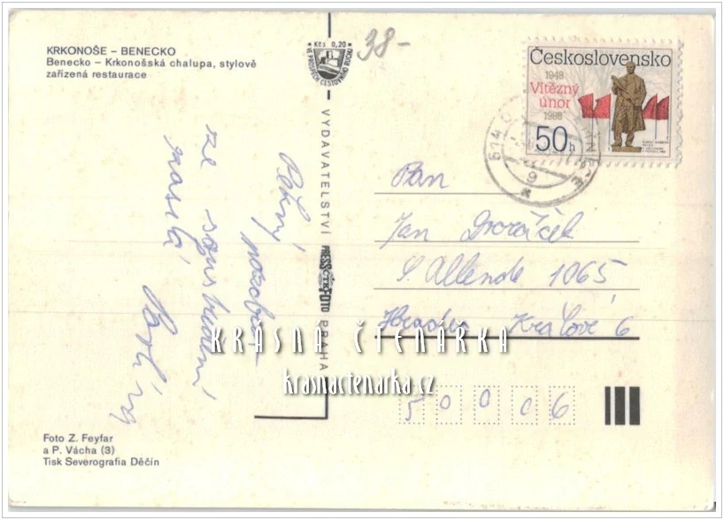 BENECKO. Dřevařská chalupa