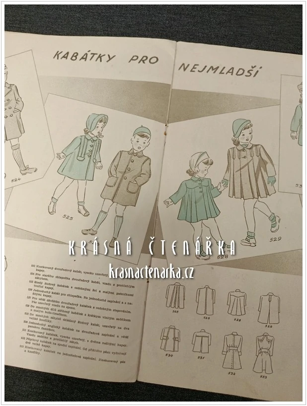DĚTSKÁ MÓDA Léto 1947, Vydavatel Karel Berner, módní časopisy