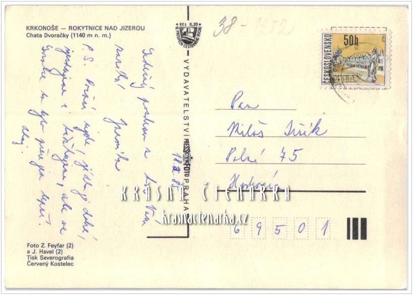 ROKYTNICE NAD JIZEROU, Chata DVORAČKY