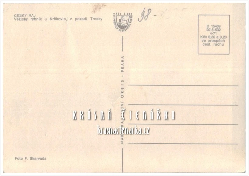 VĚŽICKÝ RYBNÍK v Českém ráji