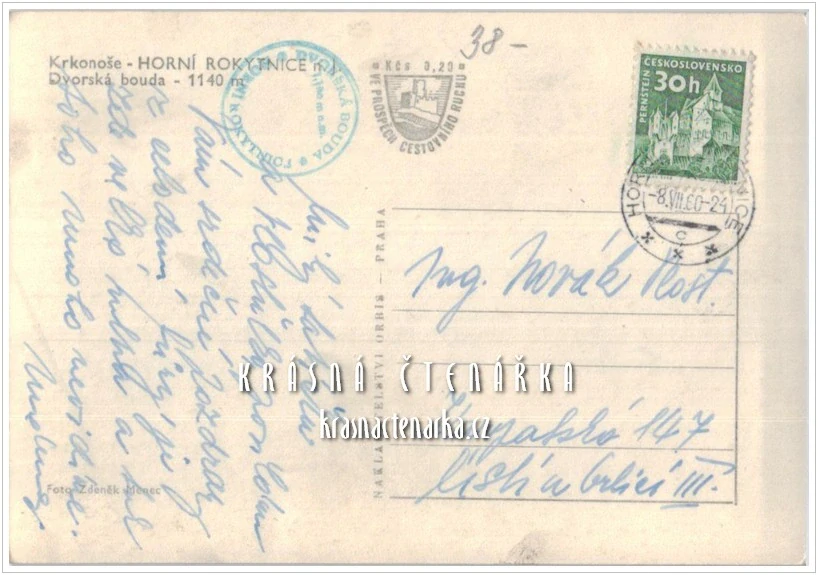 ROKYTNICE NAD JIZEROU, Chata DVORAČKY