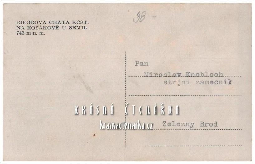 KOZÁKOV, Riegrova chata