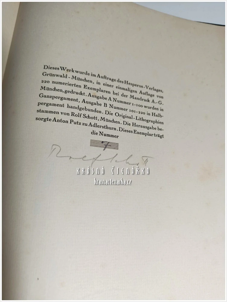DIE VERSCHWÖRUNG DES FIESCO ZU GENUA | 3 rukopisné podpisy Rolfa Schotta (Schiller Friedrich, il. Schott Rolf)