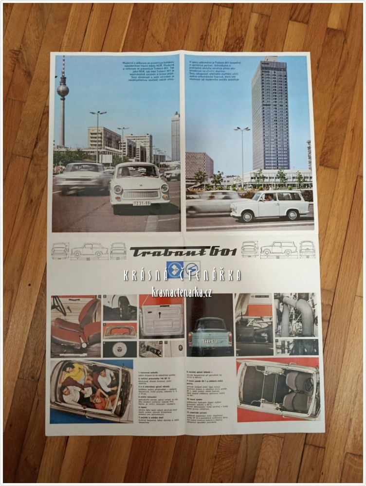 Reklamní katalog: TRABANT 601