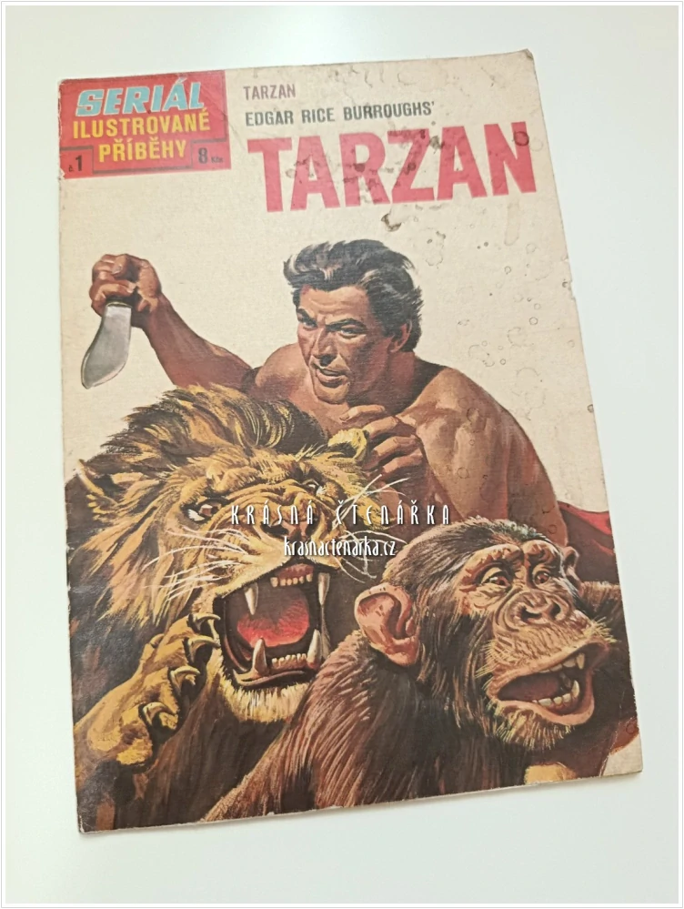 TARZAN – SERIÁL ILUSTROVANÉ PŘÍBĚHY Č. 1 (Edgar Rice Burroughs, il. Russ Manning, Jesse Marsh, George Wilson)