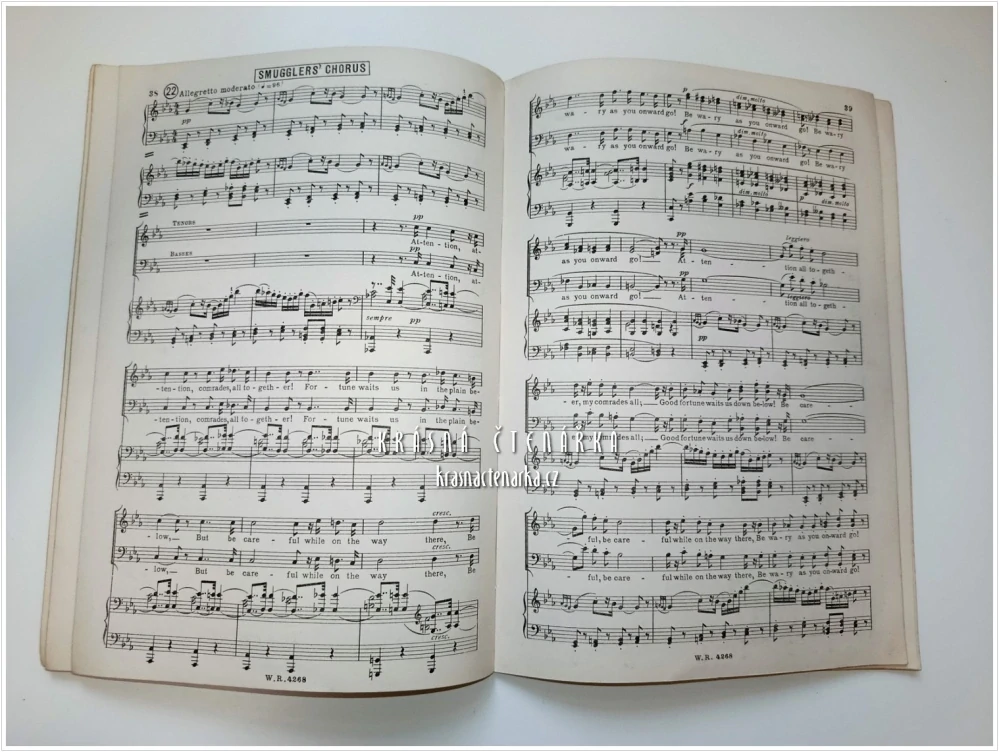 CARMEN (Georges Bizet) | Notový materiál k Bizetově opeře Carmen, upravený Mauricem Beslym pro smíšené hlasy s klavírním nebo orchestrálním doprovodem