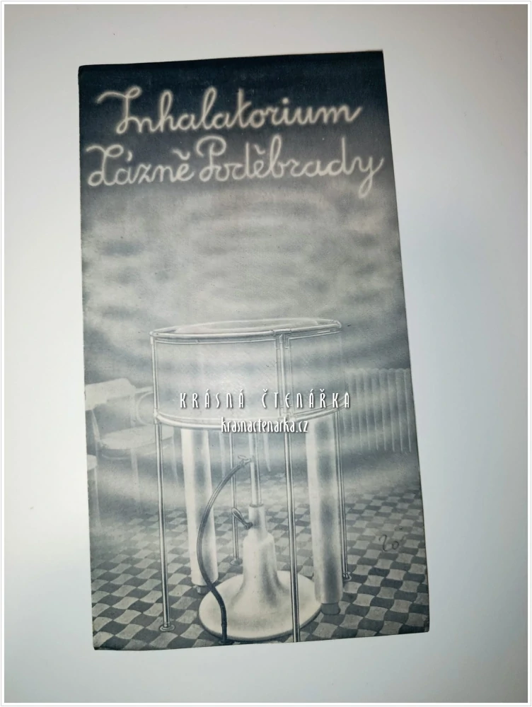 INHALATORIUM - LÁZNĚ PODĚBRADY | Propagační brožura s ceníkem procedur