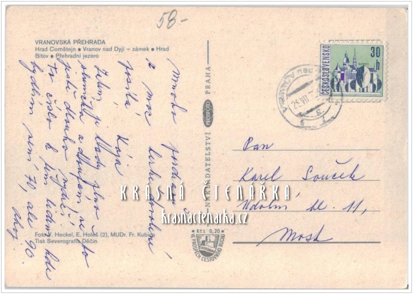 Vodní nádrž VRANOV (Vranovská přehrada)