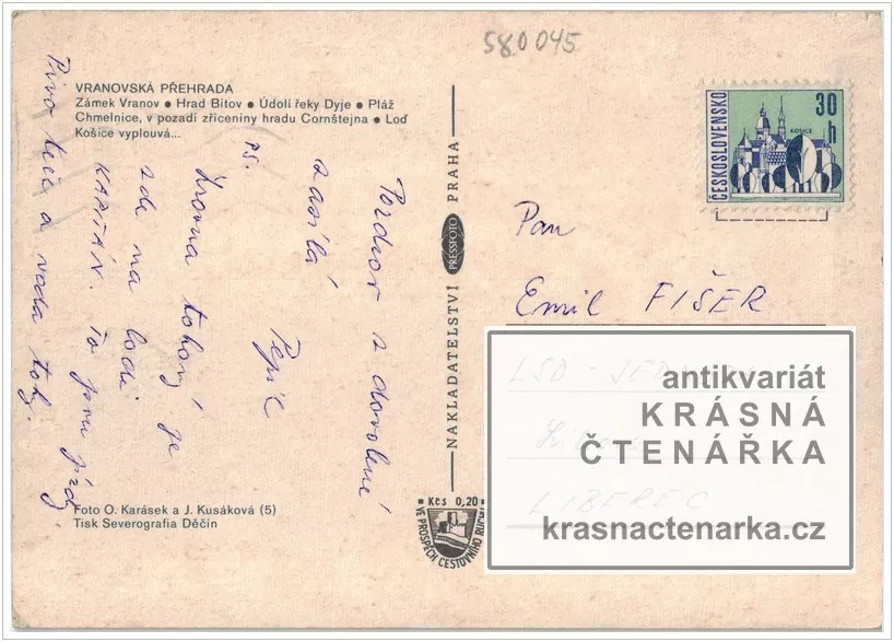 Vodní nádrž VRANOV (Vranovská přehrada)