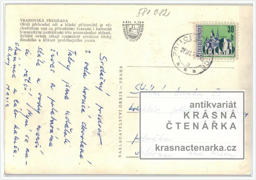 Vodní nádrž a přehrada VRANOV