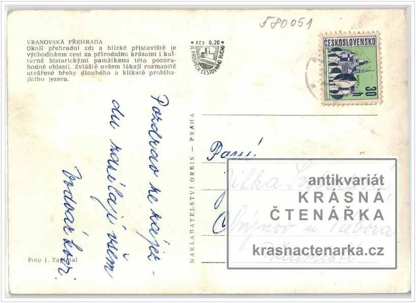 Vodní nádrž VRANOV (Vranovská přehrada)