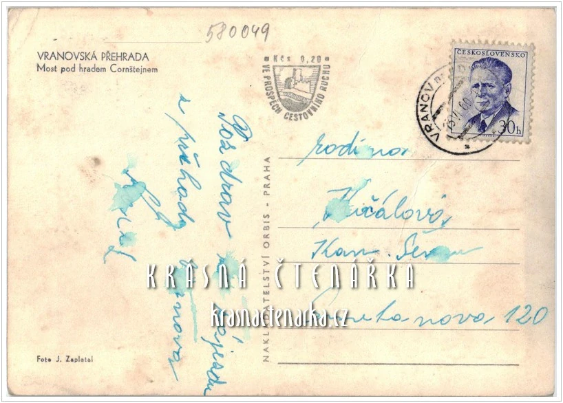 Vodní nádrž VRANOV a také Vysočanský most