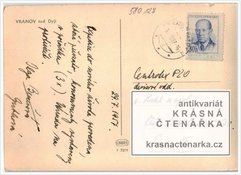 VRANOV NAD DYJÍ ... i s automobilem